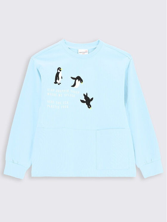 Coccodrillo Coccodrillo Sweatshirt ZC2132101WIK Blau Regular Fit
