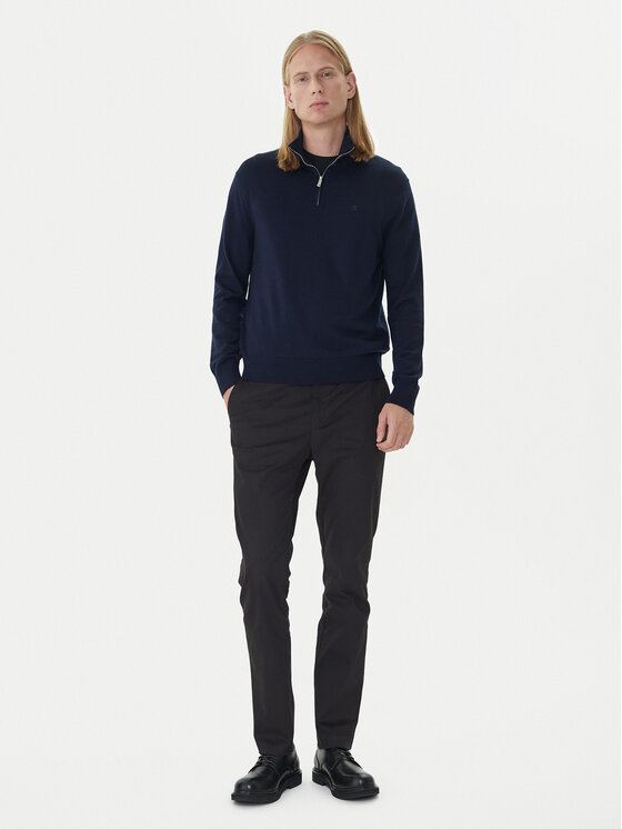 Calvin Klein Calvin Klein Svetr LV04LD318G Tmavomodrá Regular Fit