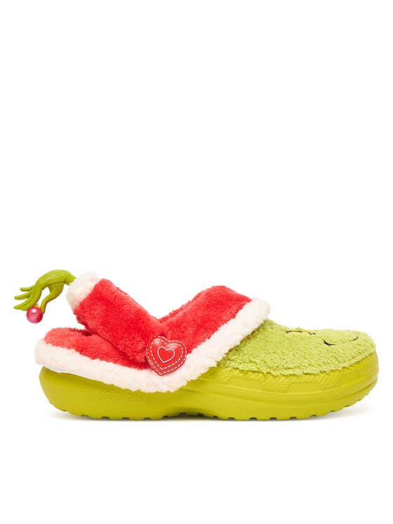 Crocs Crocs Papucs Classic Lined Clog 211688 Zöld