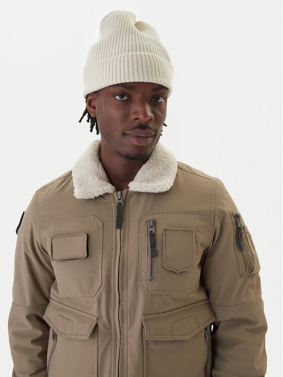 Aeronautica Militare Aeronautica Militare Bomber 252AB3024UCT03151 Kaki Regular Fit