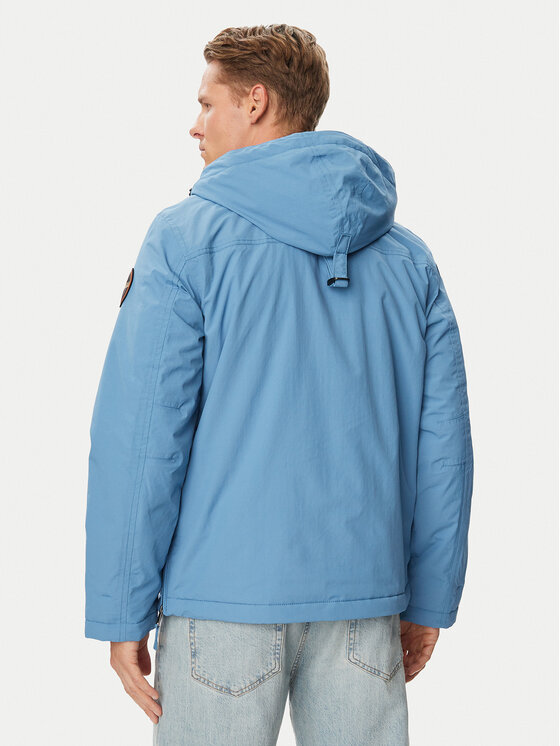 Napapijri Napapijri Kurtka anorak Rainforest Winter 3 P0A4GMC Niebieski Regular Fit