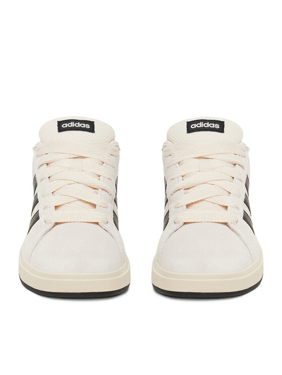 adidas adidas Sneakersy GRAND COURT 00s K JR5569 Kremowy