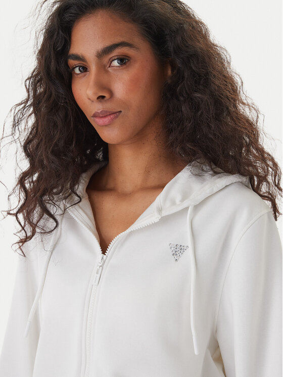 Guess Guess Felpa V6GQ15 K3093 Bianco Regular Fit