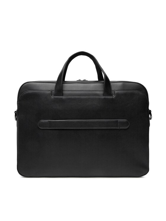 Tommy Hilfiger Tommy Hilfiger Laptoptáska Midtown Pu Computer Bag AM0AM09545 Fekete