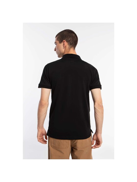 Alpha Industries Alpha Industries Polo AI.136600-03-3XL Czarny Regular Fit