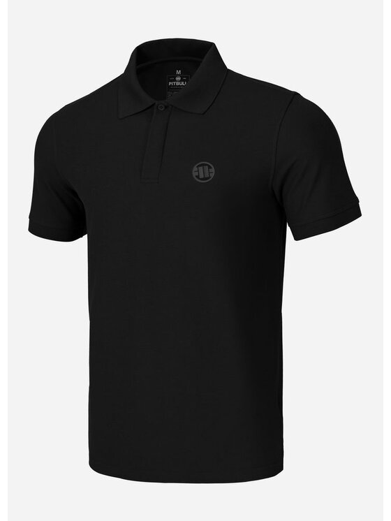 PITBULL PITBULL T-Shirt Pique Rockey Czarny Regular Fit