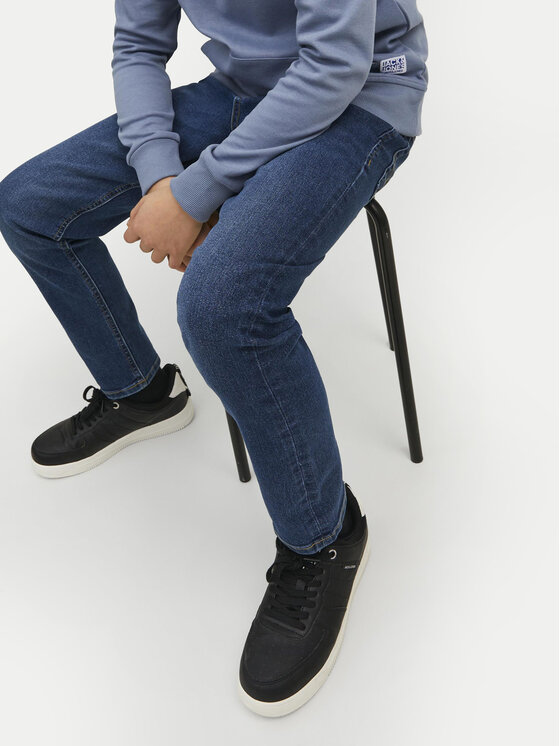 Jack&Jones Junior Jack&Jones Junior Jeans hlače Glenn 12237499 Modra Slim Fit