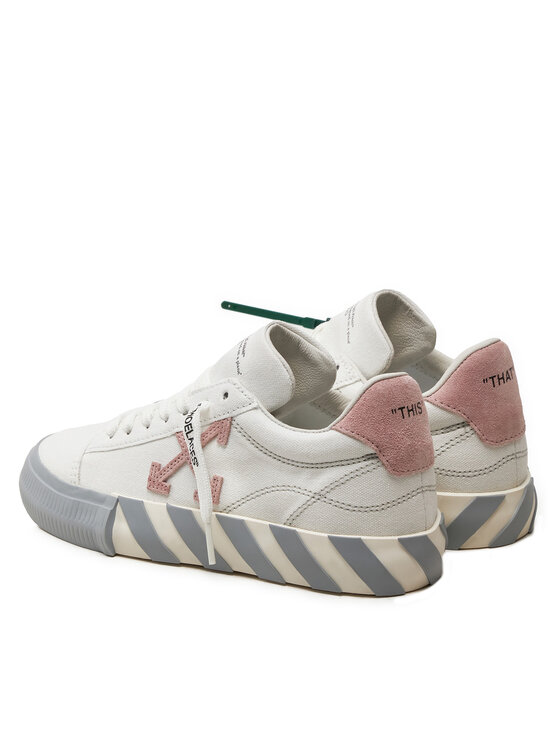 Off-White Off-White Πάνινα παπούτσια OWIA178S22FAB0010130 Λευκό