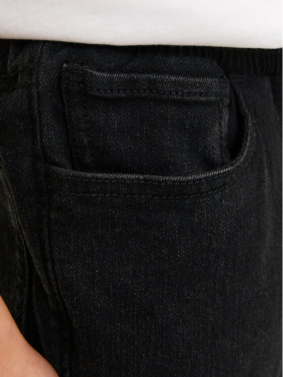 Jack&Jones Junior Jack&Jones Junior Jeans hlače Glenn 12260575 Črna Slim Fit