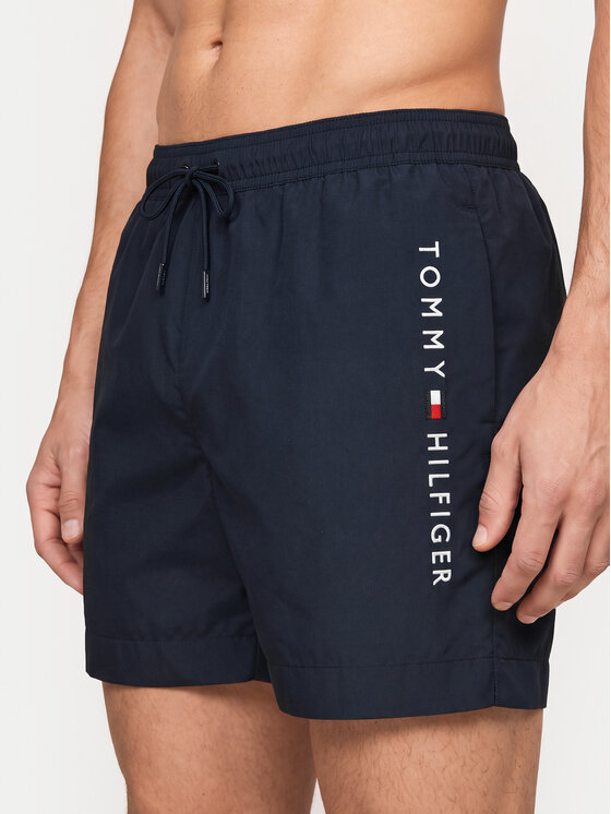Tommy Hilfiger Tommy Hilfiger Plaukimo šortai UM0UM03258 Tamsiai mėlyna Regular Fit