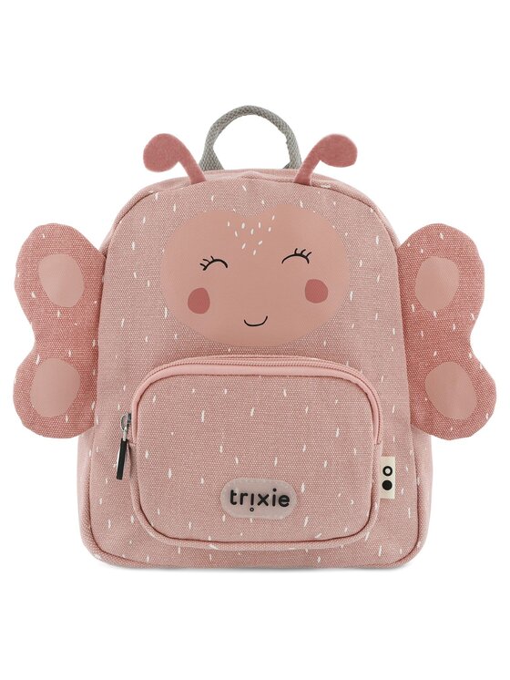 Trixie Baby Trixie Baby Plecak Szkolny Mały plecak - Motyl Różowy