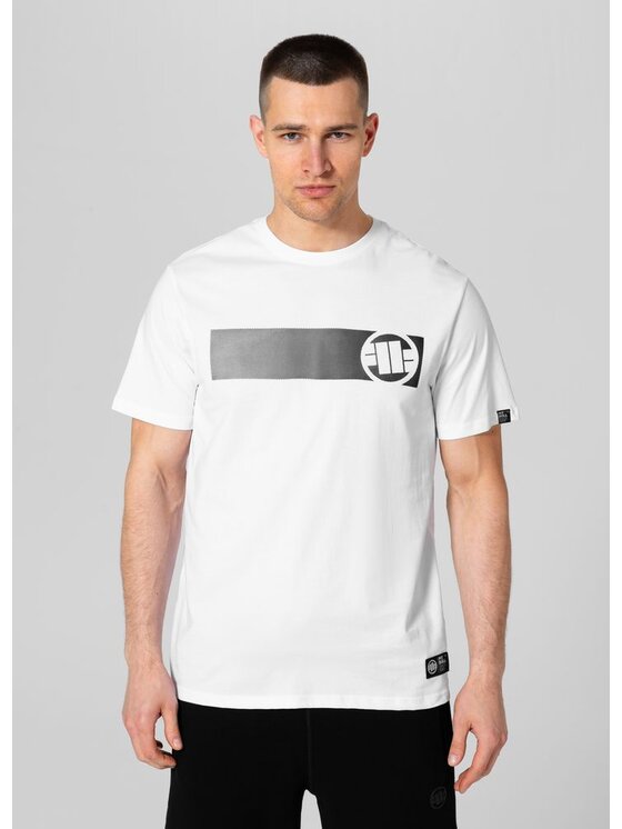 PITBULL PITBULL T-Shirt Koszulka Biały Regular Fit