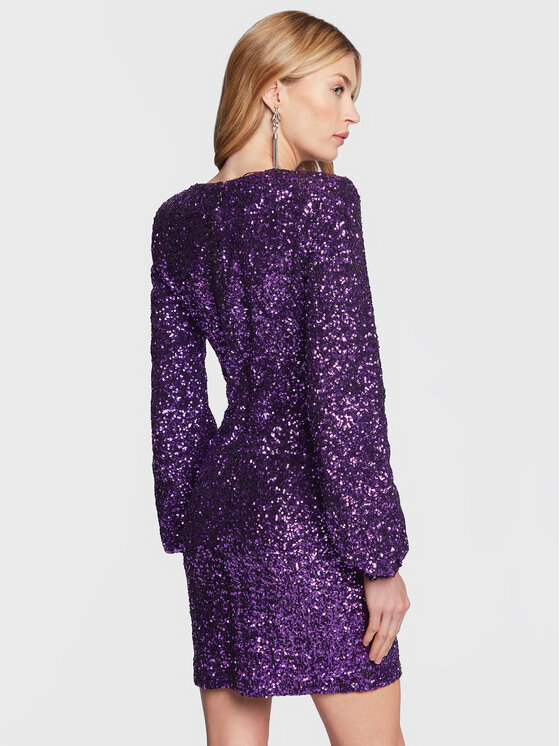 PINKO Pinko Abito da cocktail Burano 100130 Y5LQ Viola Regular Fit