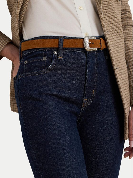 LAUREN RALPH LAUREN LAUREN RALPH LAUREN Jeans hlače 200960600001 Mornarsko modra Slim Fit