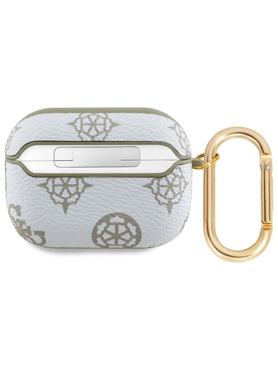 Guess Guess Etui na słuchawki AirPods Pro 2 - 4G Hook Biały