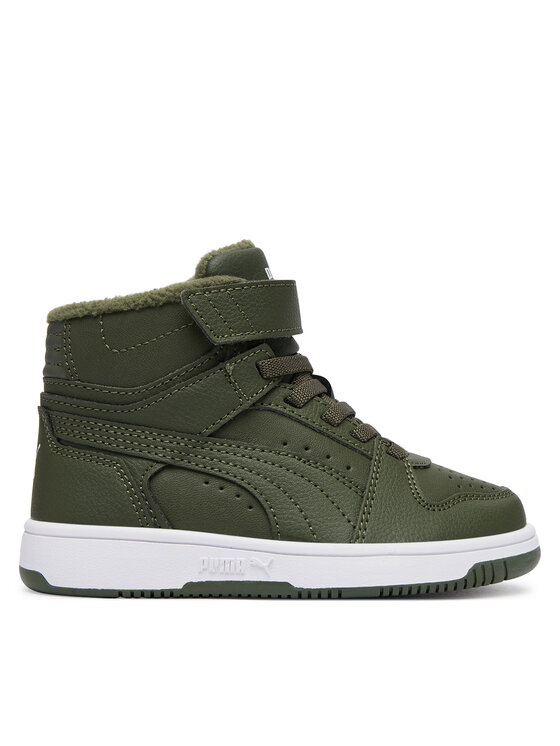 Puma Puma Sneakersy Rebound Slam Mid Wtr 40880402 Zielony ciemny
