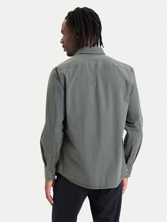 BOSS BOSS Cămașă Relegant 50518304 Verde Regular Fit