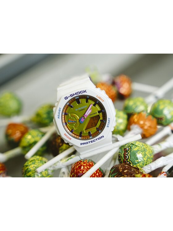 Casio Casio Zegarek GMA-S2100BS-7AER Biały