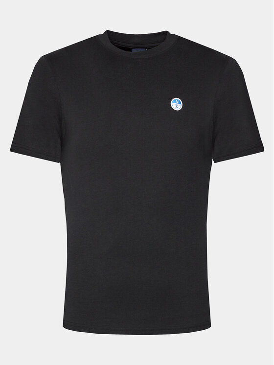 North Sails North Sails T-shirt Bollo 692970 Crna Regular Fit