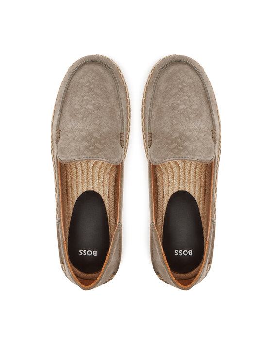 BOSS BOSS Espadrilky Madeira Slon 50541781 Kaki