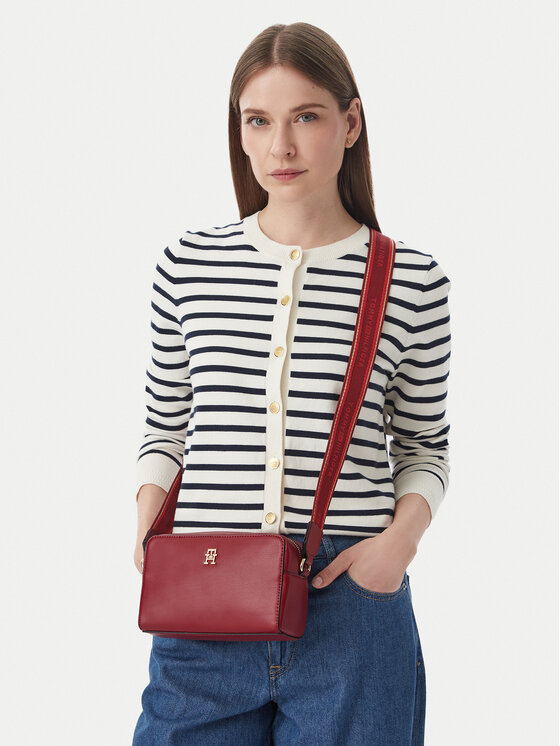 Tommy Hilfiger Tommy Hilfiger Torebka Th Joy Camera Bag AW0AW19060 Czerwony