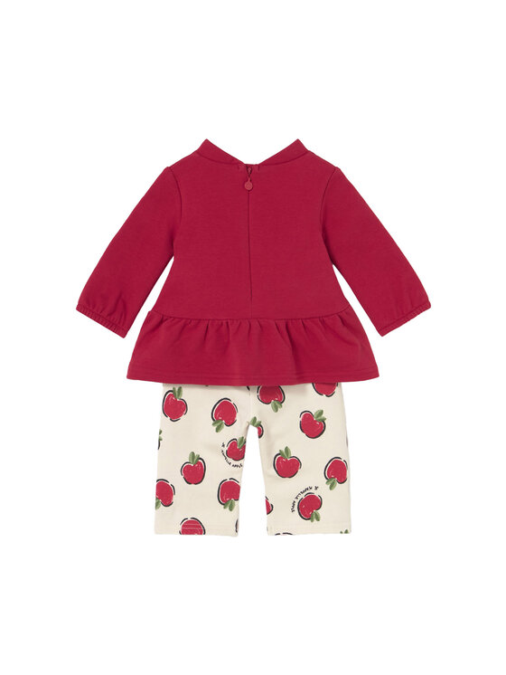 Mayoral Mayoral Completo maglietta e leggings 2634 Rosso Regular Fit