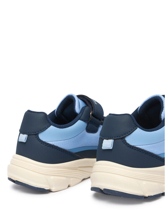Tommy Hilfiger Tommy Hilfiger Laisvalaikio batai Low Cut Lace-Up/Velcro Sneaker T1X9-35260-1844 S Mėlyna