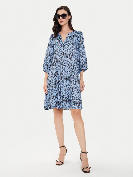Karen by Simonsen Karen by Simonsen Rochie de zi Nikole 10104917 Albastru Relaxed Fit