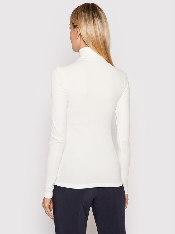 Polo Ralph Lauren Polo Ralph Lauren Dolčevita 211814422001 Bijela Slim Fit