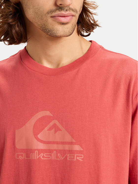 Quiksilver Quiksilver T-Shirt Ev Comp Logo EQYZT08182 Rot Regular Fit