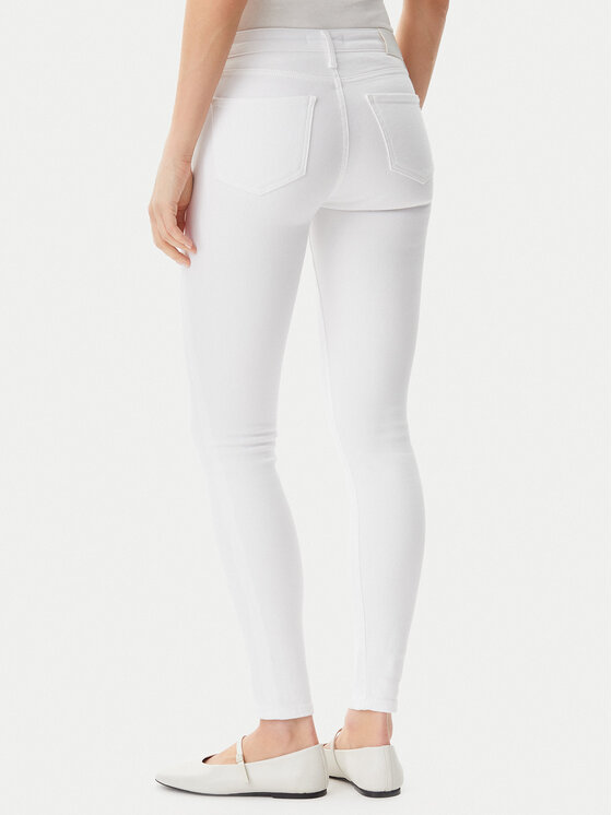 Tommy Hilfiger Tommy Hilfiger Džínsy Como WW0WW44361 Biela Slim Fit