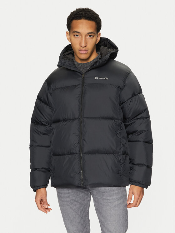 Columbia Puffect Ii - Giacca Con Cappuccio, Da Uomo, Xl, Colore: Nero-image