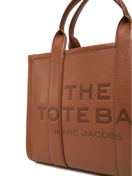 Marc Jacobs Marc Jacobs Torbica The Leather Medium Tote Bag H004L01PF21 Smeđa