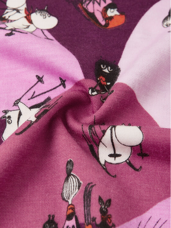 Reima Reima Set di biancheria intima termica Moomin Trivsam 5200021B Rosa