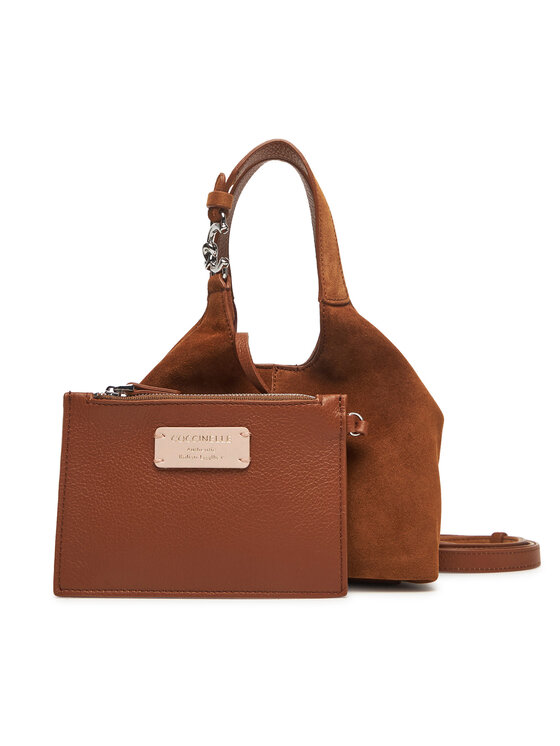 Coccinelle Coccinelle Handtasche THE Coccinelle C-Easy E1 THE 58 01 01 Braun