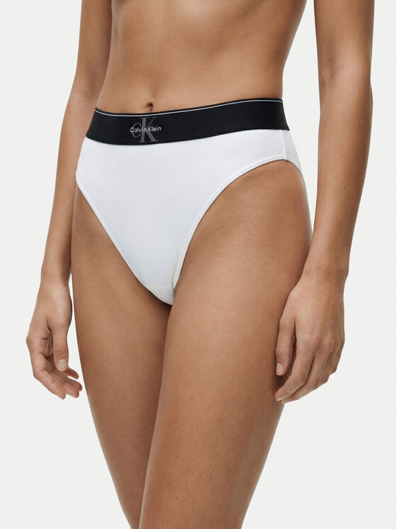 Calvin Klein Underwear Calvin Klein Underwear Klasické nohavičky LV00QF8705 Biela