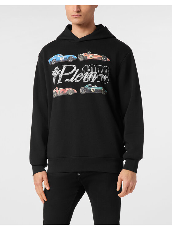 PHILIPP PLEIN PHILIPP PLEIN Bluza 24339 Czarny Regular Fit
