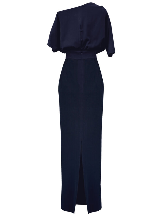 Kasia Zapała Kasia Zapała Sukienka wieczorowa Suknia Violette Granatowy Regular Fit