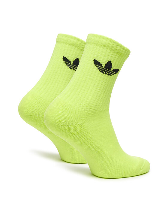 adidas adidas Set od 6 pari unisex visokih čarapa Trefoil Cushion JY2679 Šarena
