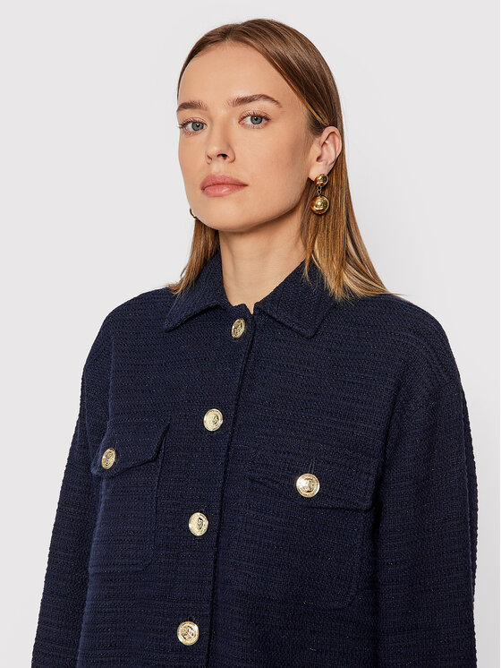 Marella Marella Hemd Aceto 30410721 Dunkelblau Regular Fit