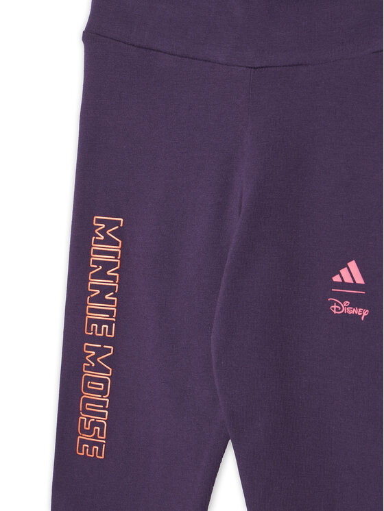 adidas adidas Legginsy Disney Minnie Mouse JL9192 Fioletowy Slim Fit