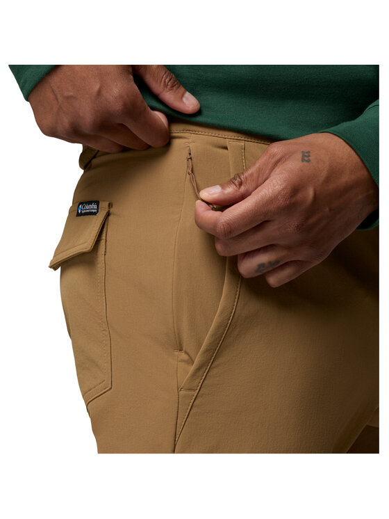 Columbia Columbia Spodnie outdoor ROC Tech Cargo Pant Brązowy Regular Fit