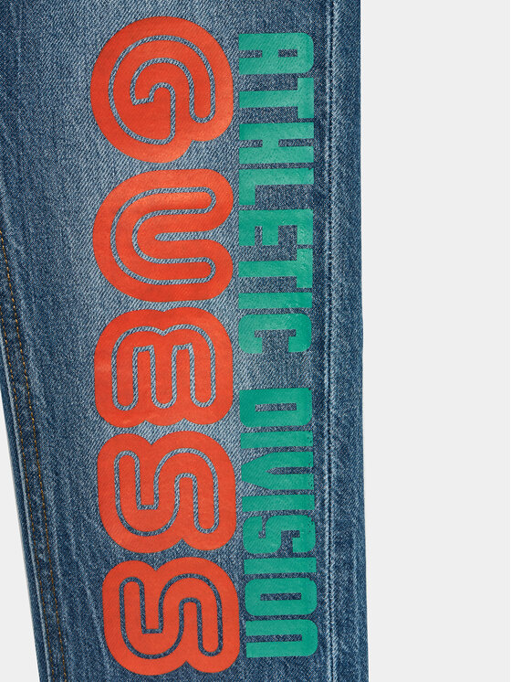 Guess Guess Jeansy L4RA16 D45E0 Niebieski Straight Fit