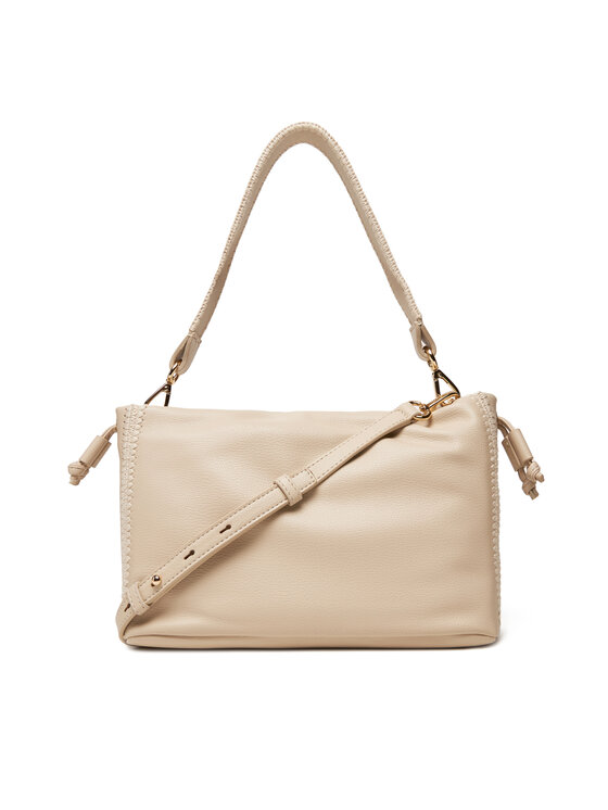Tommy Hilfiger Tommy Hilfiger Torebka Th Soft Summer Mini Bucket AW0AW17541 Beżowy