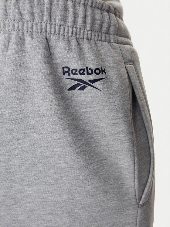 Reebok Reebok Teplákové nohavice Bermingham RK25555CCM Sivá Relaxed Fit