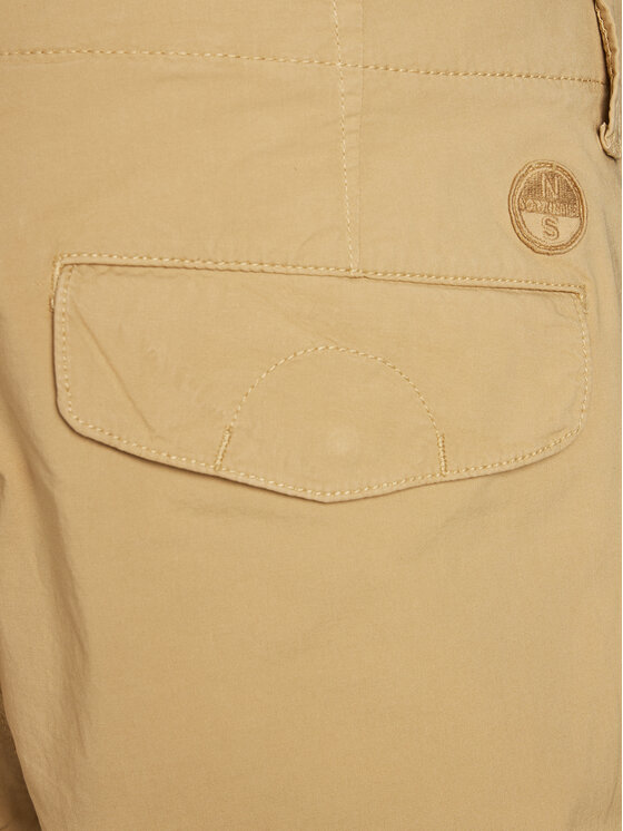 North Sails North Sails Σορτς υφασμάτινο America 673098 Μπεζ Regular Fit