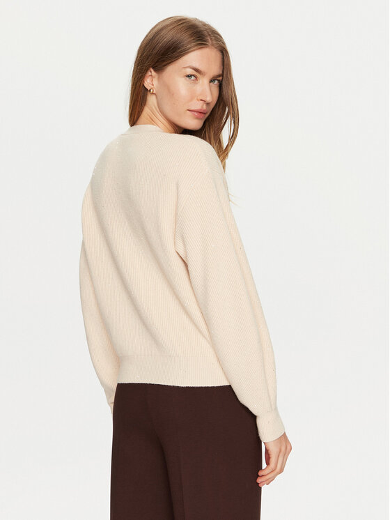 Rinascimento Rinascimento Kardigan CFM0011590003 Bež Regular Fit