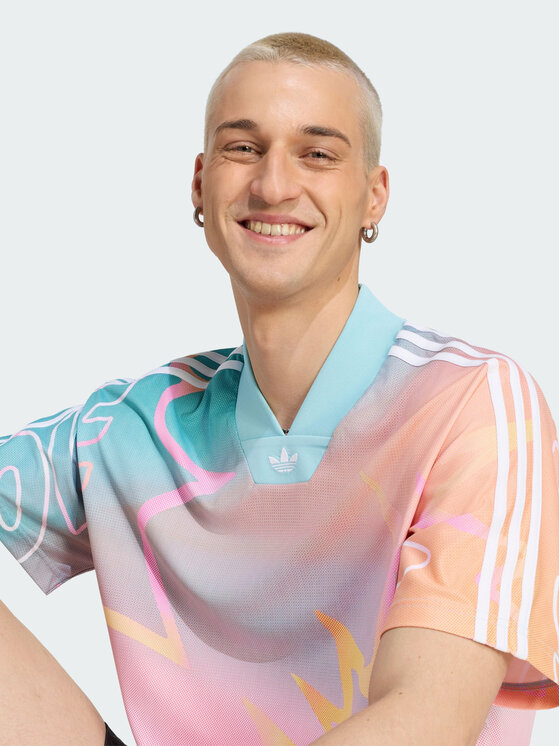 adidas adidas T-Shirt 168479 Pomarańczowy Regular Fit