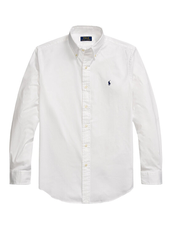 Polo Ralph Lauren Polo Ralph Lauren Cămașă 710937993008 Alb Custom Fit