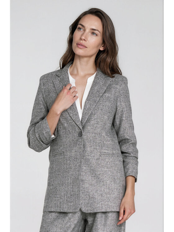 NIFE NIFE Sako Z116 Šedá Regular Fit